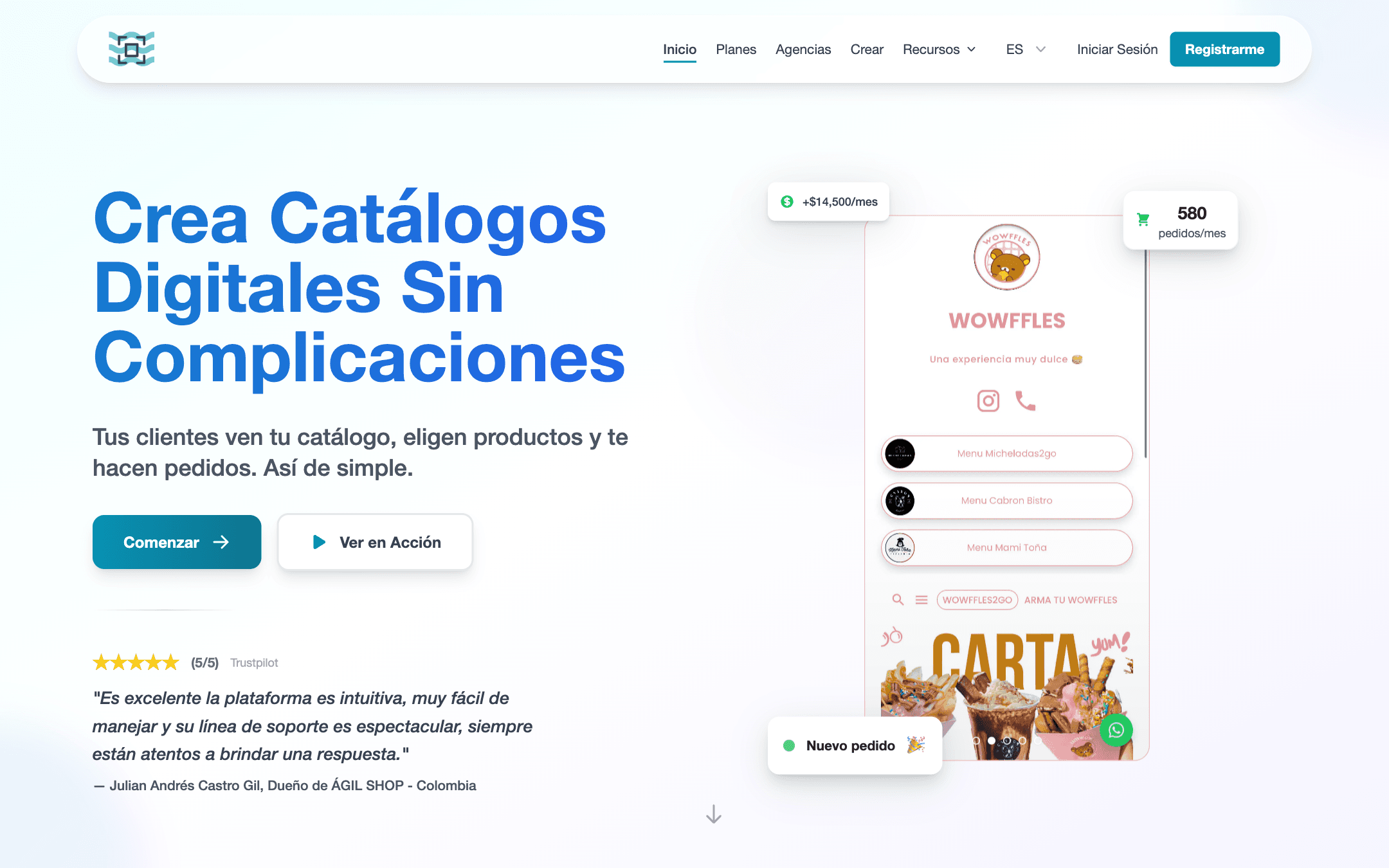 Capturas de Marea Alcalina en producción